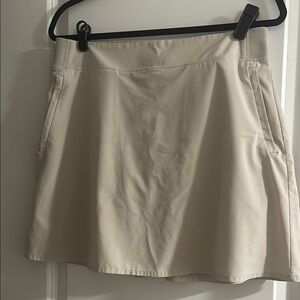Athleta Cream Skort